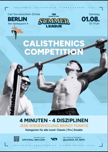 ملصق Summer League Berlin 2026 في Carl-Sonnenschein-Schule